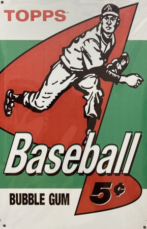 Baseball Gum 1 Tin Sign Metal Sign Plate American Goods Wall Decor.