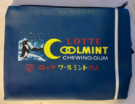 Lotte "Cool Mint Gum" pouch.